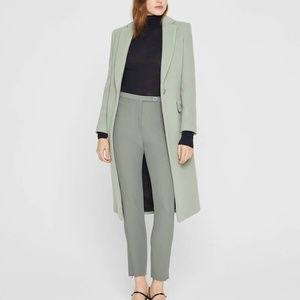 Tab Front Skinny Pants - Brand New - NEVER WORN - Castor Grey